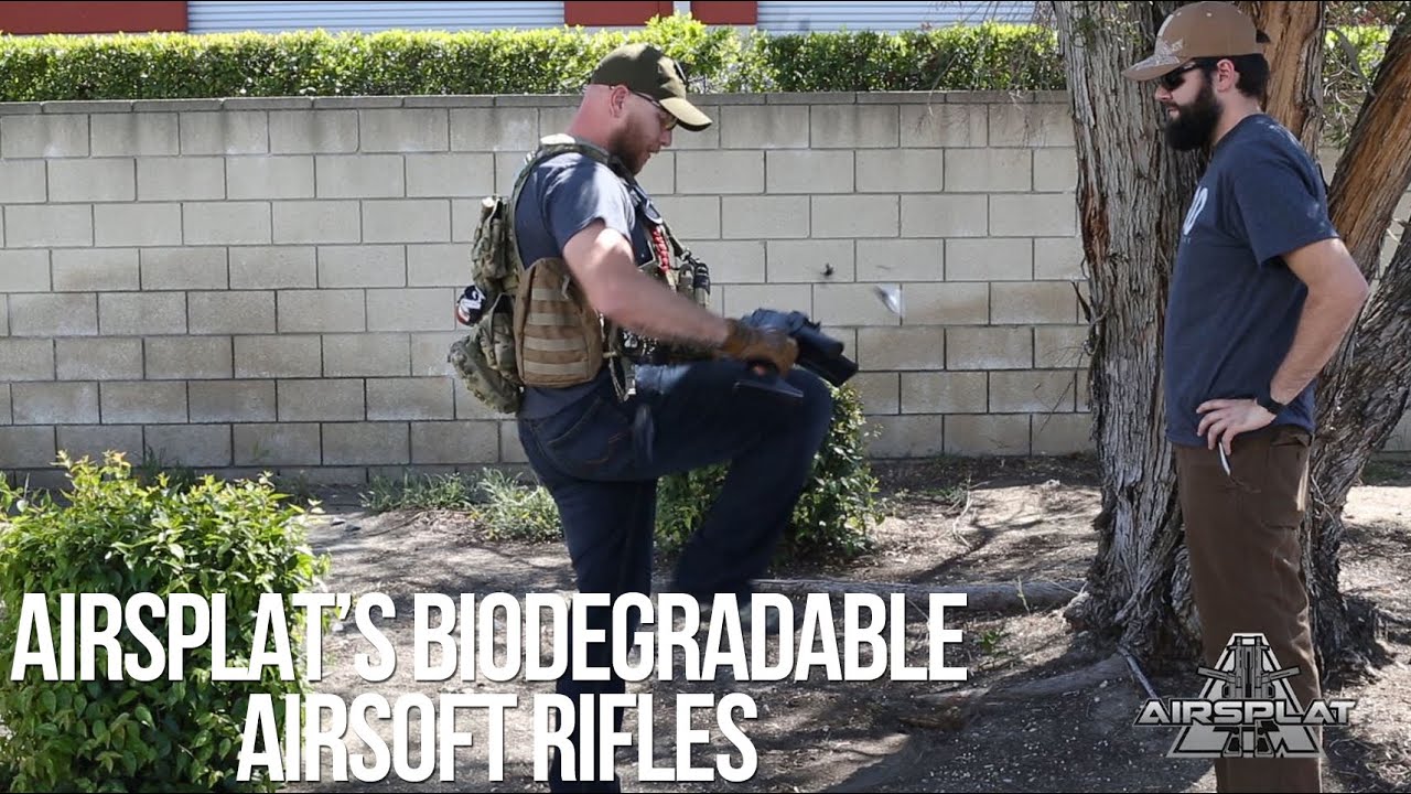 AirSplat Biodegradable AirSoft Rifles - AirSplat On Demand