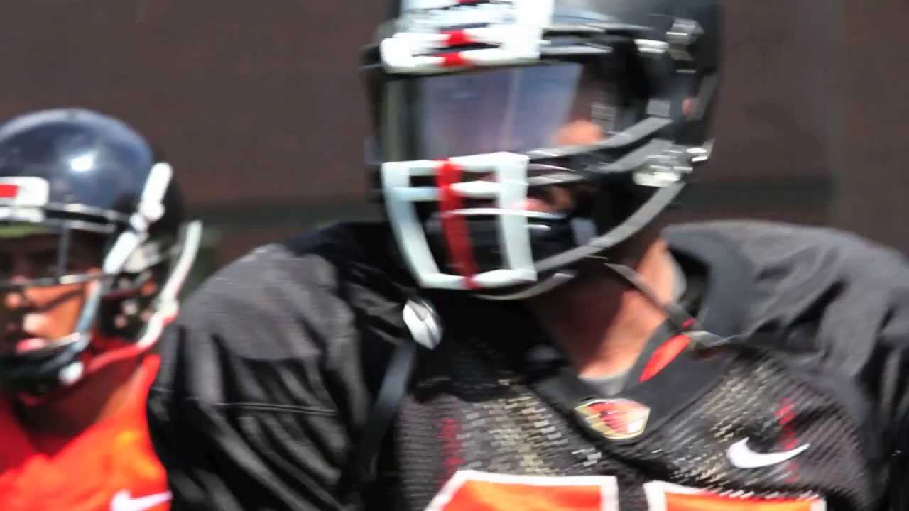 ReBeaved black helmets at practice - 8/27/13