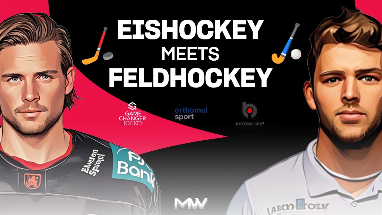 Eishockey meets Feldhockey Challenge mit Thies Prinz DHB