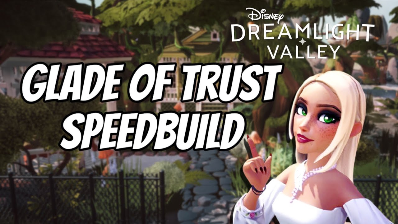 GLADE OF TRUST | SPEEDBUILD | DISNEY DREAMLIGHT VALLEY 🍃
