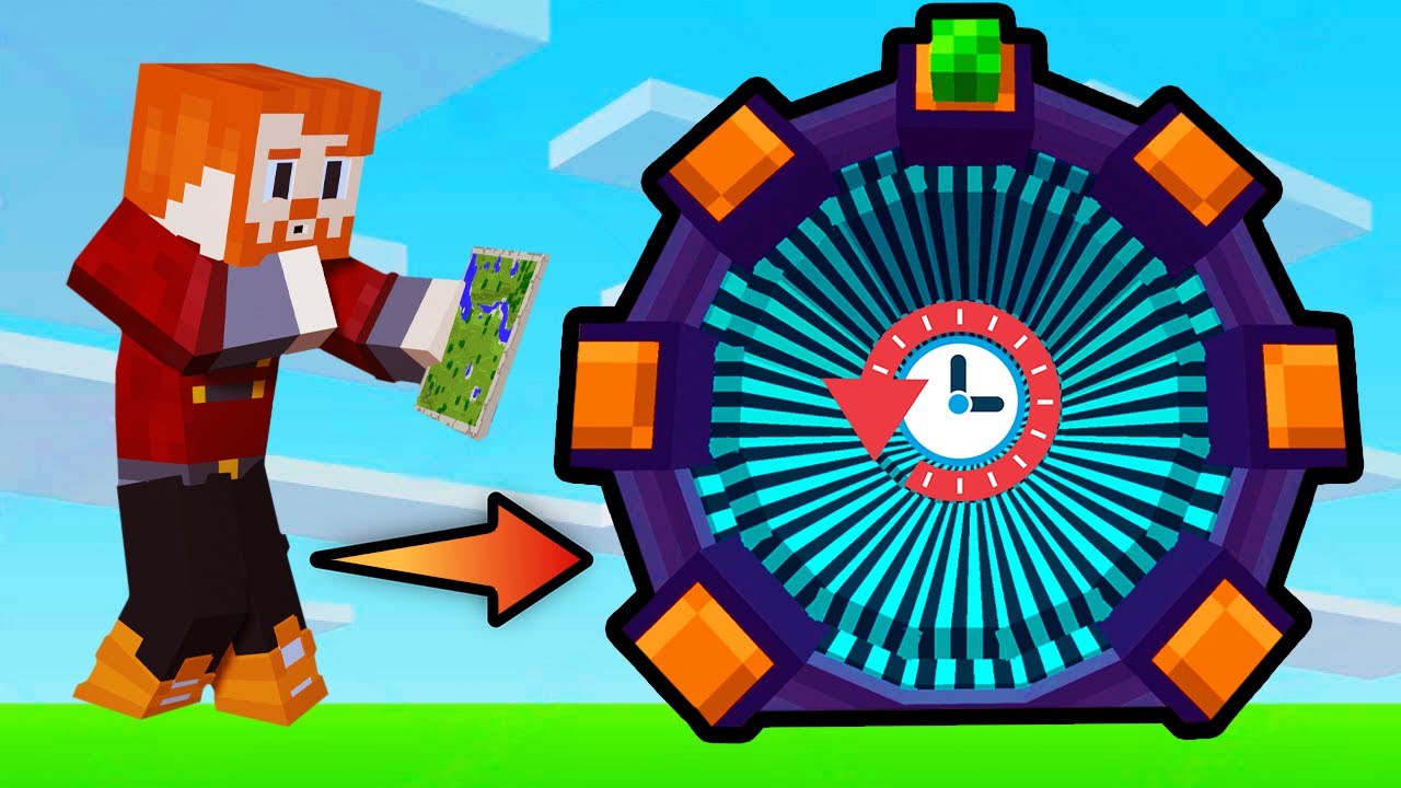 minecraft AMA ZAMANDA YOLCULUK VAR