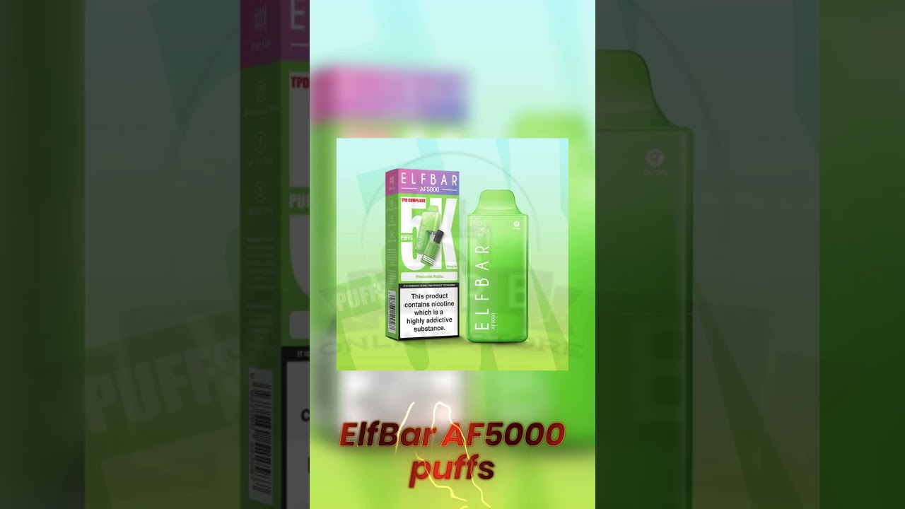 Elf Bar AF5000 Flavours #vapeonlinestore #elfbar #elfbar5000 #af500 #vapeonlinestore