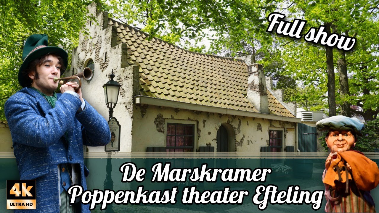 Het verhaal van de marskramer - Efteling Poppenkast - 4K FULL SHOW