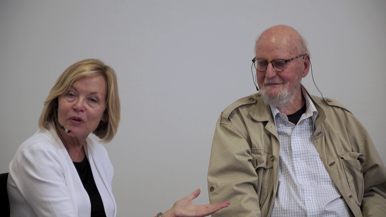 Lawrence Ferlinghetti At The Bransten Gallery