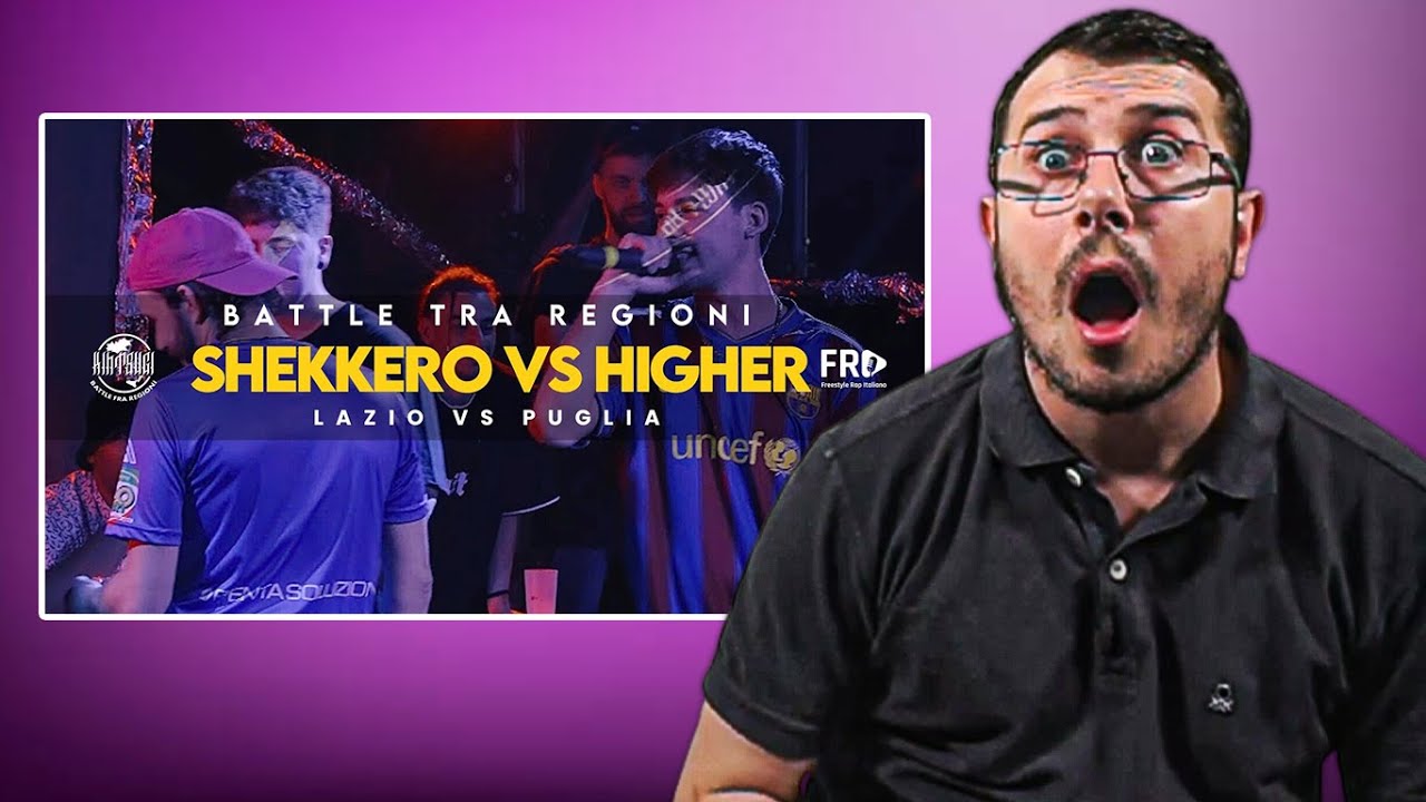 REACTION a HIGHER vs SHEKKERO - TEAM PUGLIA vs TEAM LAZIO - BATTLE fra REGIONI