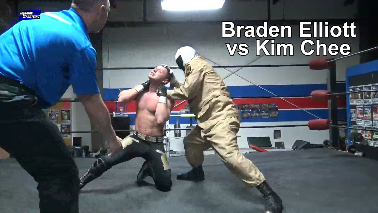 Braden Elliott vs Kim Chee Free Wrestling Match
