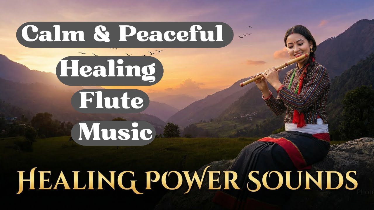 Calm & Peaceful Healing Flute Music | Soft Flute Melody | Heart-Touching Flute Sounds | Relaxing |