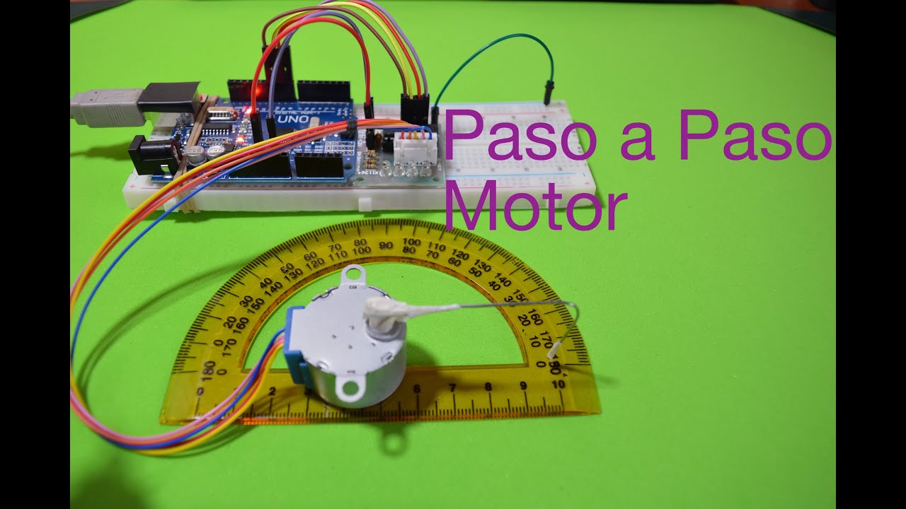 ✅ Como Usar un Motor de Pasos