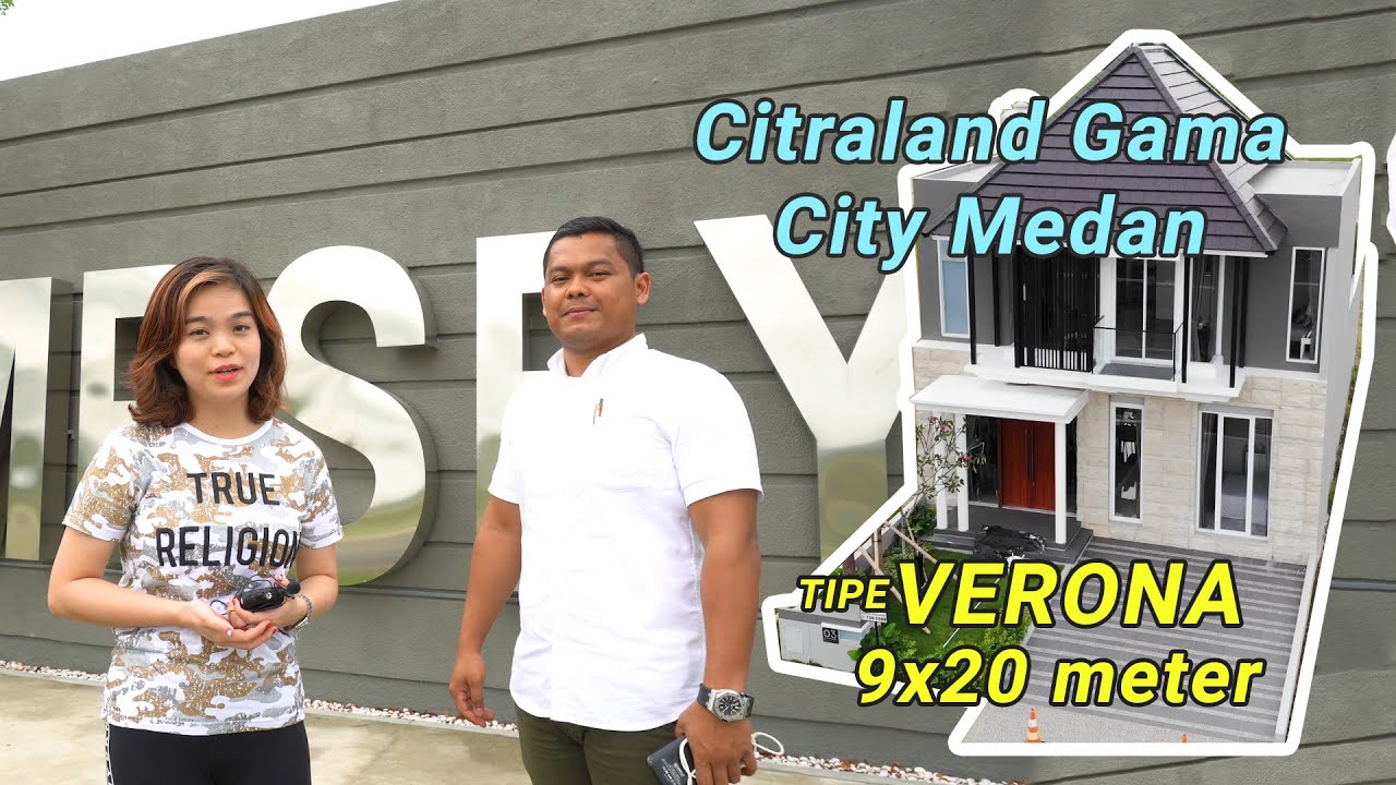 Melihat show unit tipe Verona Citraland Gama City Medan | Part 2