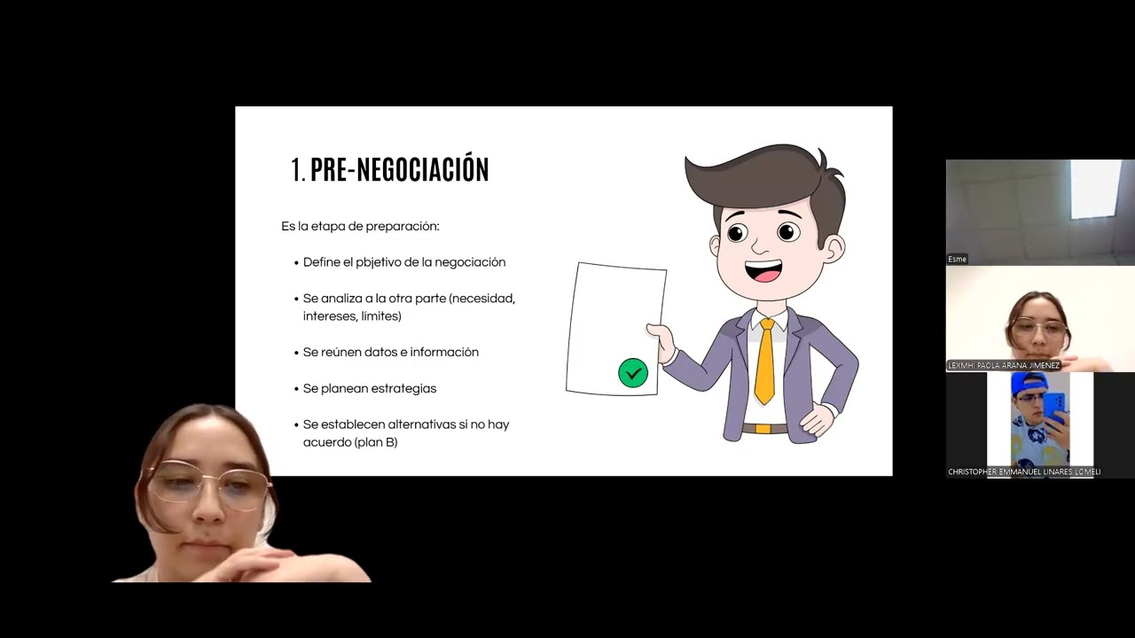 Actividad 07. Crear un vídeo del proceso de negociación.