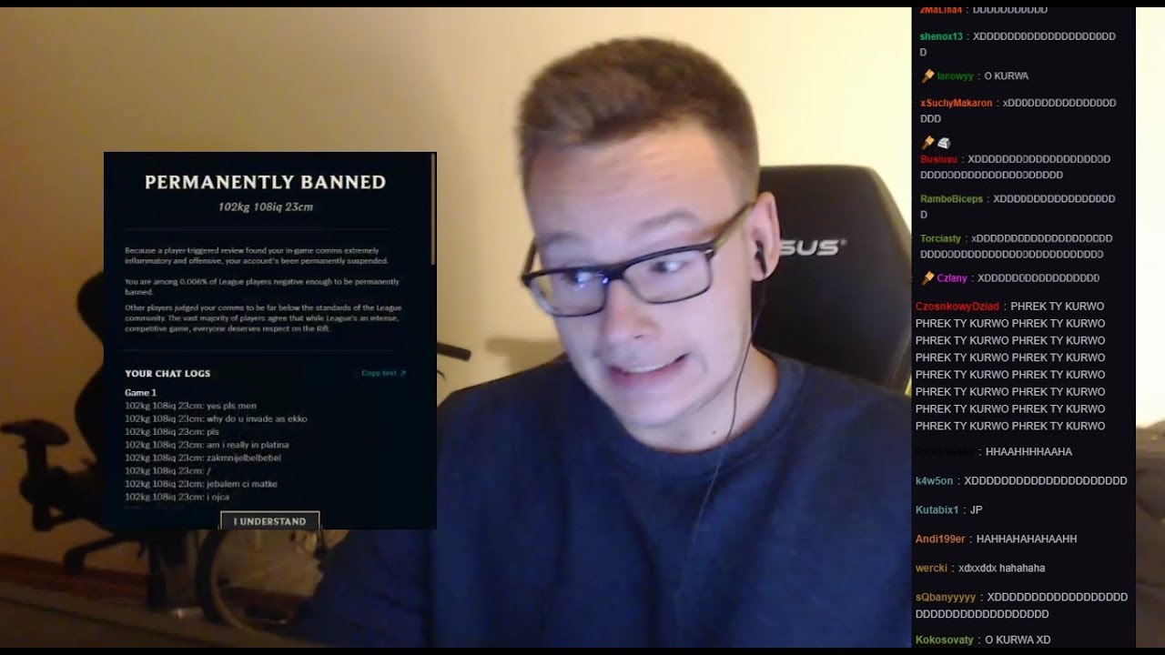 Xayoo dostaje perma + reakcja chatu - 20.11  / XAYOO PERM BAN