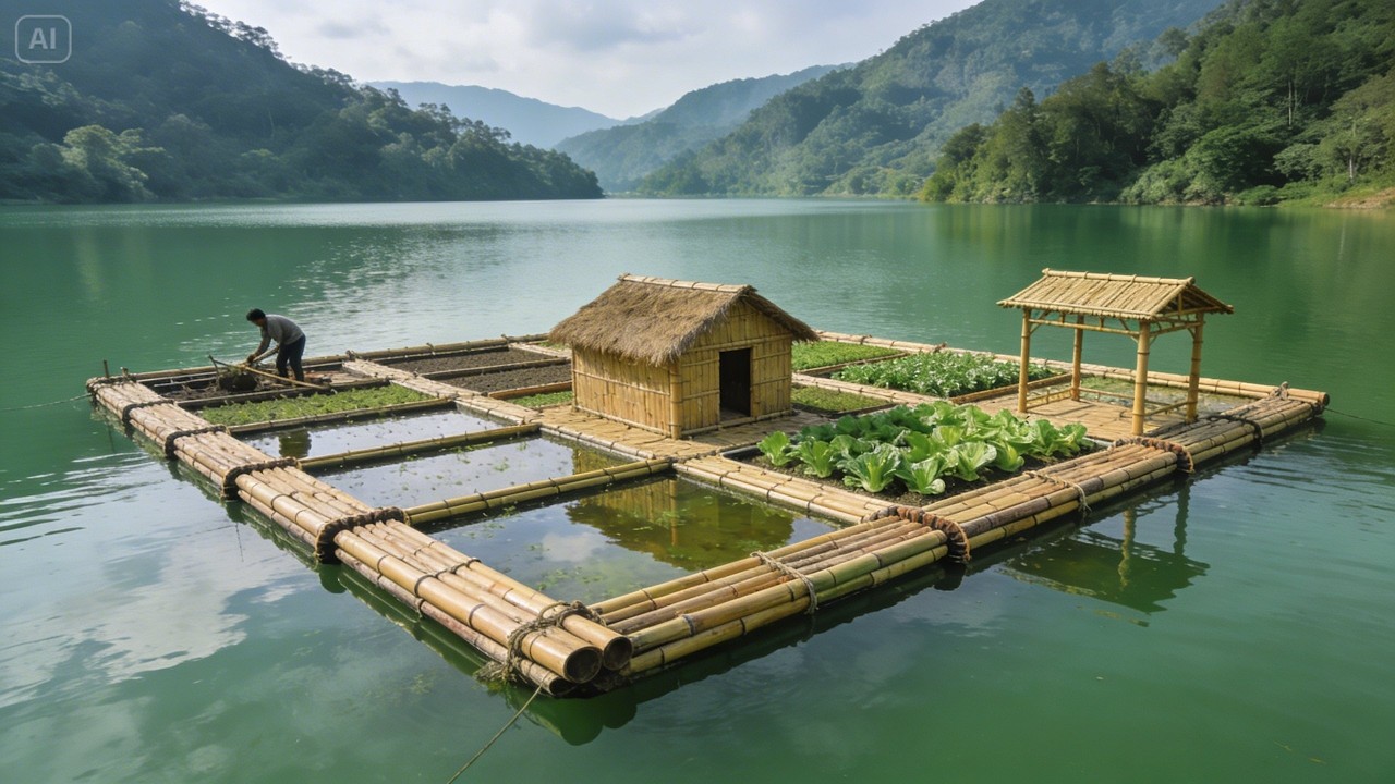 365 Days on the Water – The Extraordinary Journey of a Man Building a Floating House By @7 Asian