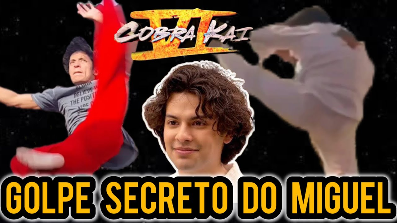 COMO FAZER O CHUTE DO MIGUEL DE COBRA KAI TEMPORADA 6