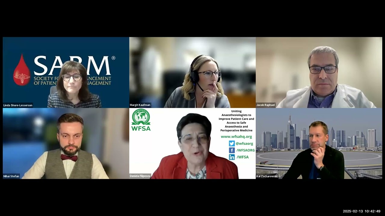 Global Issues In Anemia Assessment and Risk Management | SABM | WFSA