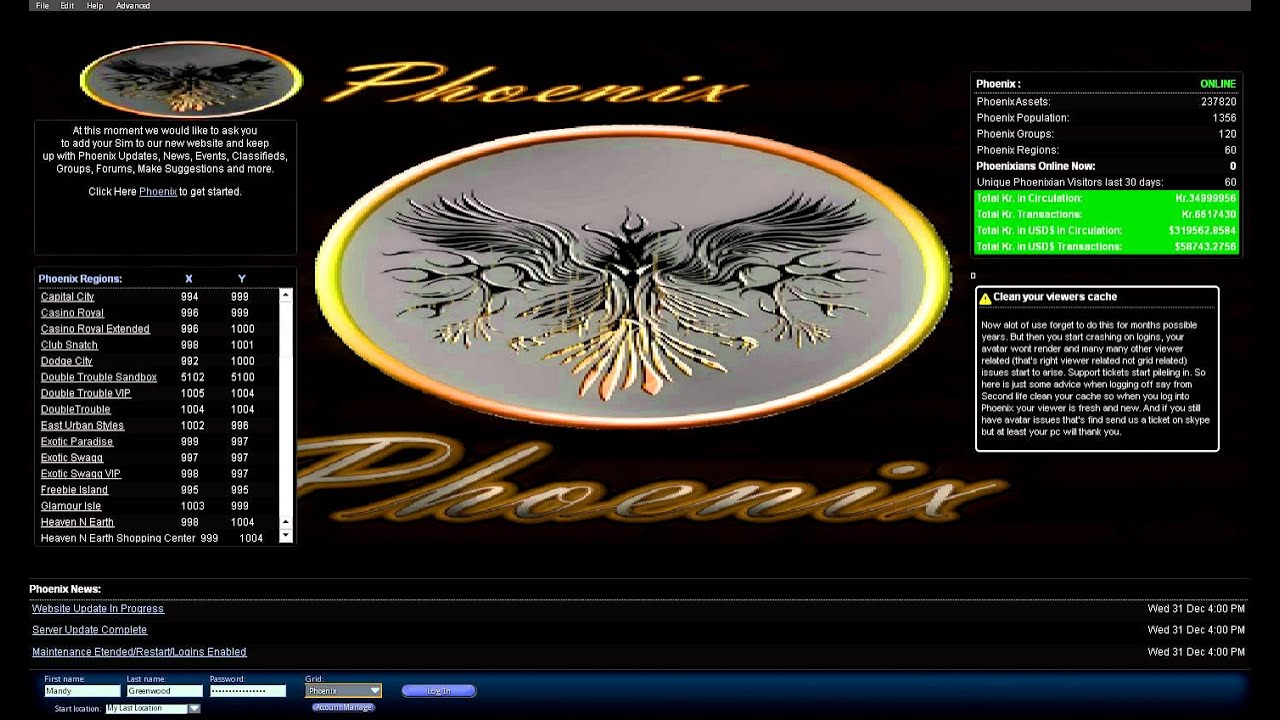 Phoenix Grid Info