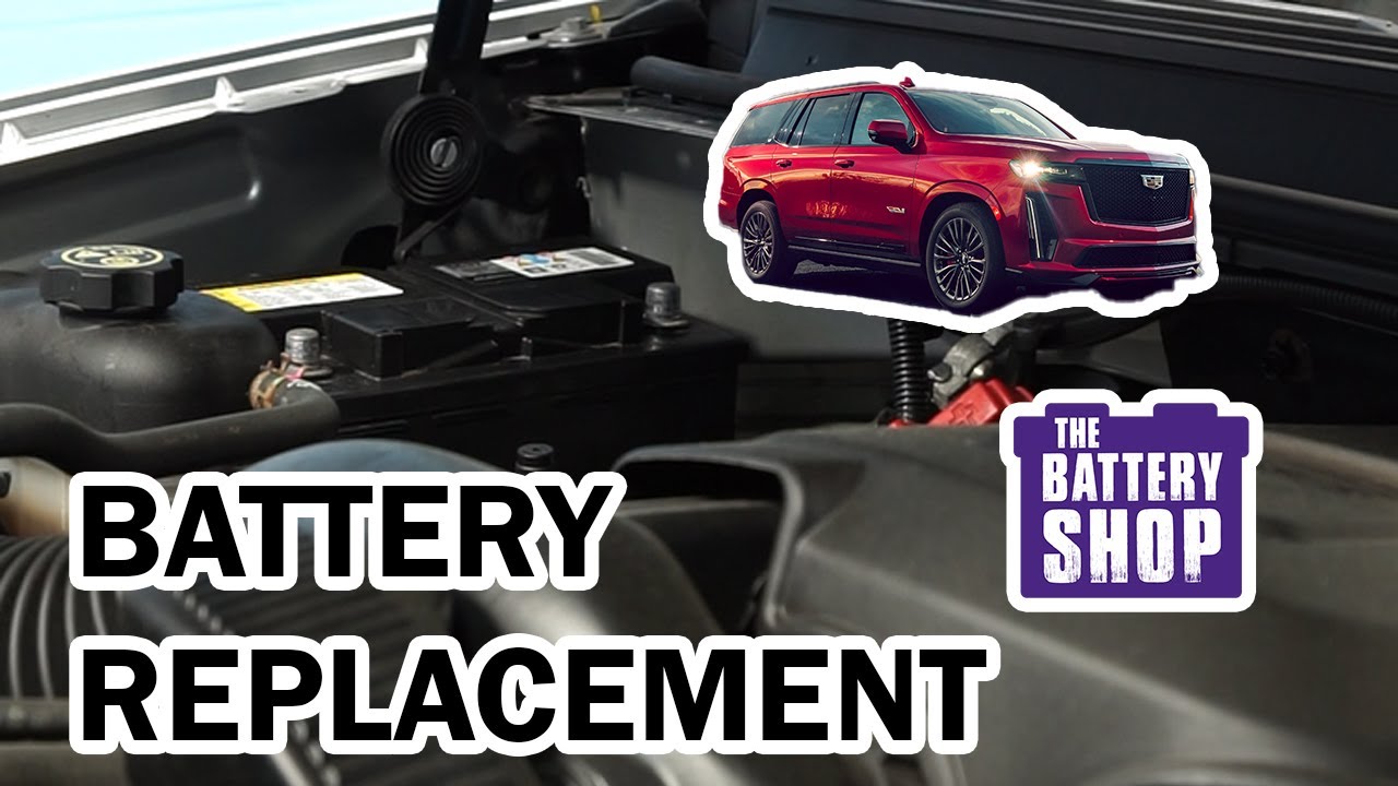Cadillac Escalade (2015) - New Battery Install