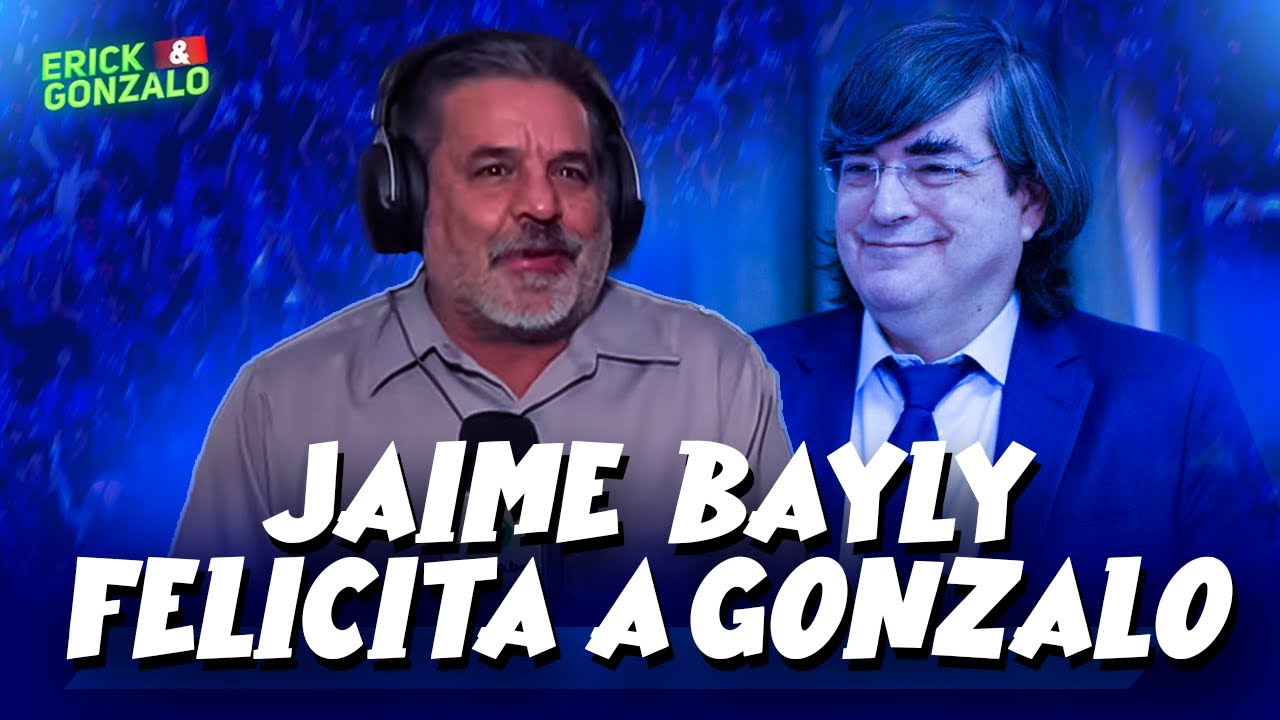 JAIME BAYLY FELICITA A GONZALO 🤩🏆 | ERICK Y GONZALO