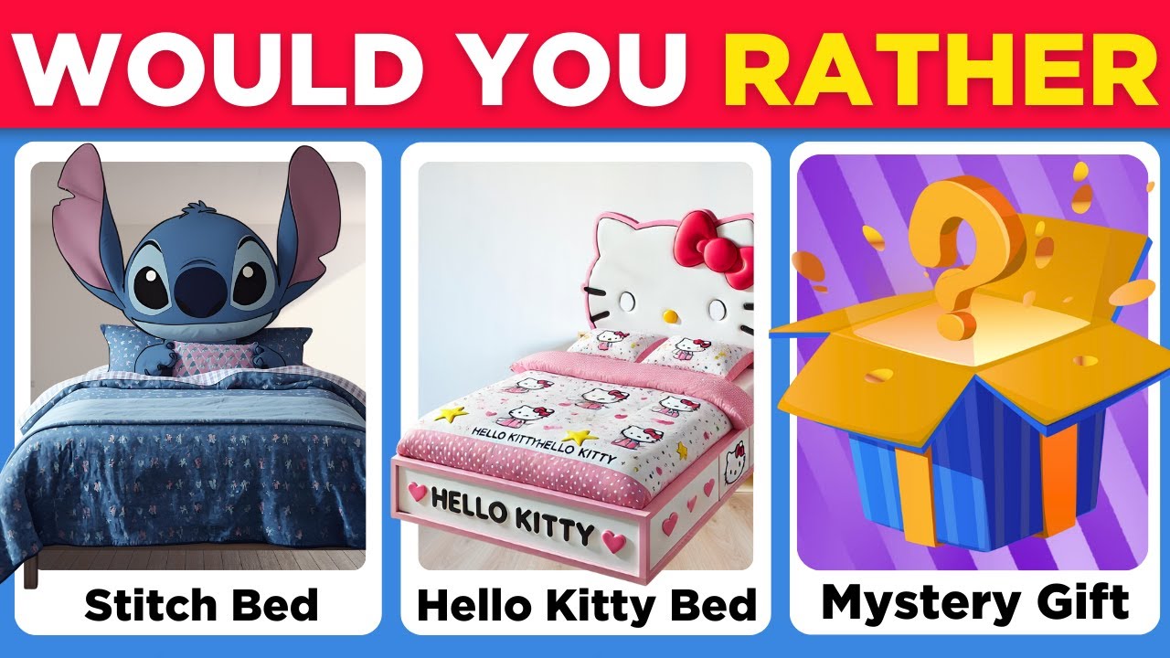 Would You Rather? 🎁 MYSTERY GIFT Edition | Don't Choose The Wrong Box! 😱