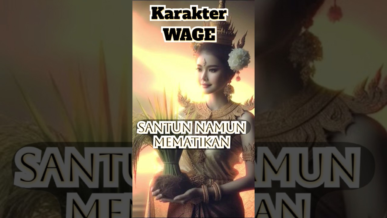 WETON WAGE, SANTUN NAMUN MEMATIKAN ‼️ #weton #wage #primbonjawa #officialkopimisteri