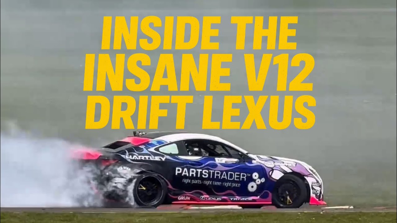 Inside Jaron OliveCrona&rsquo;s insane V12 Drift Lexus 