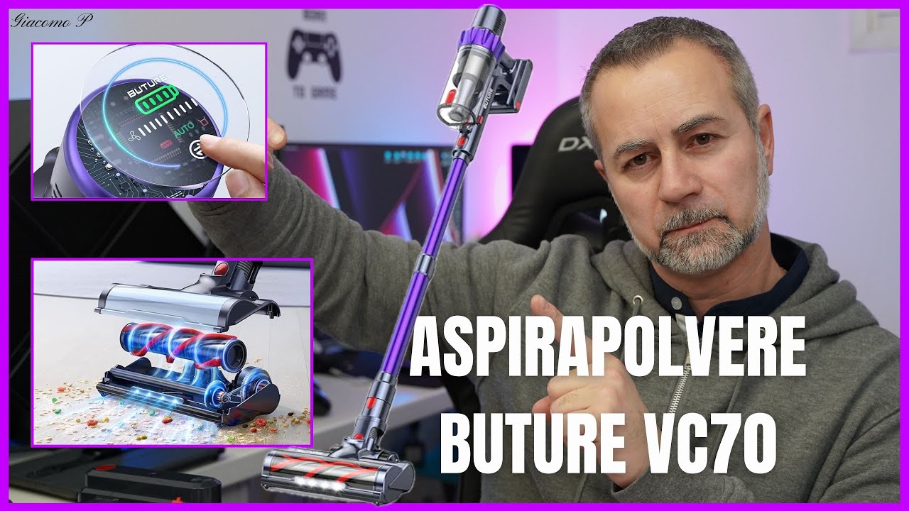 Aspirapolvere BuTure VC70  LA Recensione e Unboxing - TOP 2024