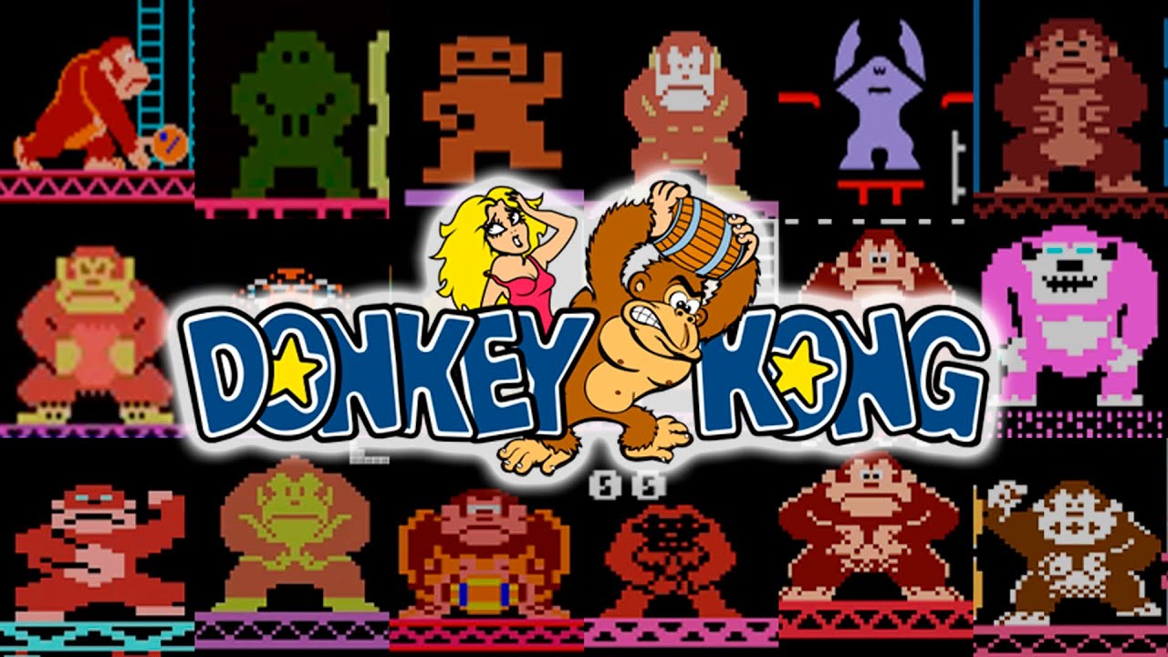 Donkey Kong 1981 (Arcade Original) - All versions / platforms compared