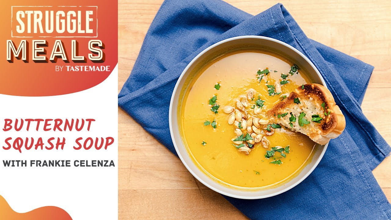 Creamy Butternut Squash Soup Is The Ultimate Comfort Food | Struggle Meals