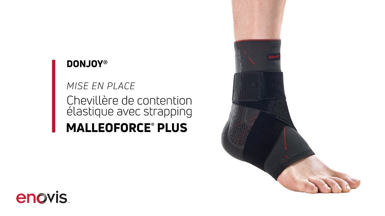 Mise en place de la chevillère DonJoy® Malleoforce® Plus