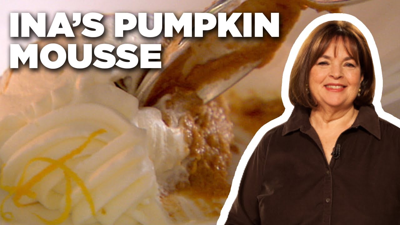 Ina Garten's Pumpkin Mousse | Barefoot Contessa | Food Network