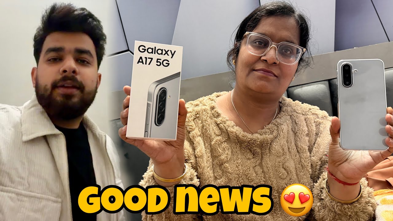 Good news😍 Finally chachi ji ka new phone aaa gya🎁