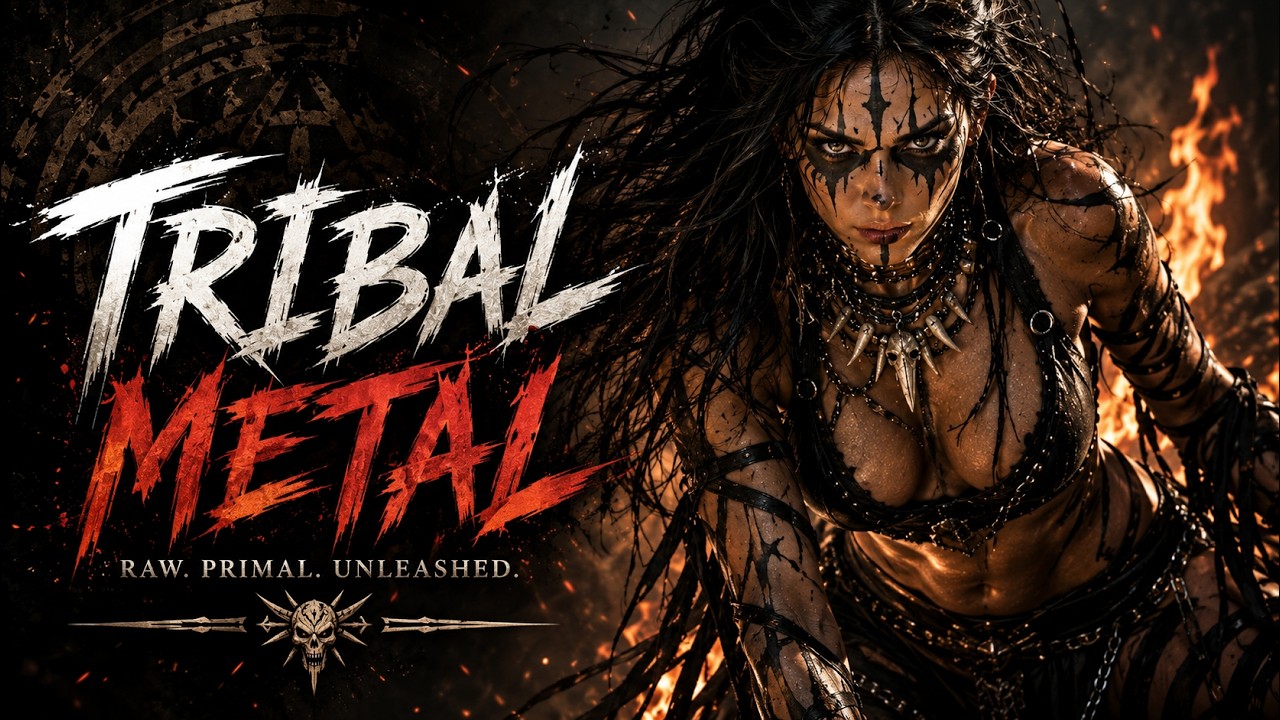 BOOST MODE ⚡ Tribal Techno Metal Jungle Playlist | GlitchFusion FEEL THE DRUMS