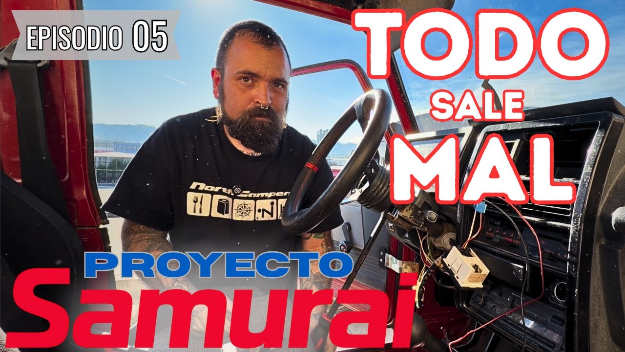PROYECTO SAMURAI Cap. 5 / ( Cuando todo sale mal ) Cambio de volante…