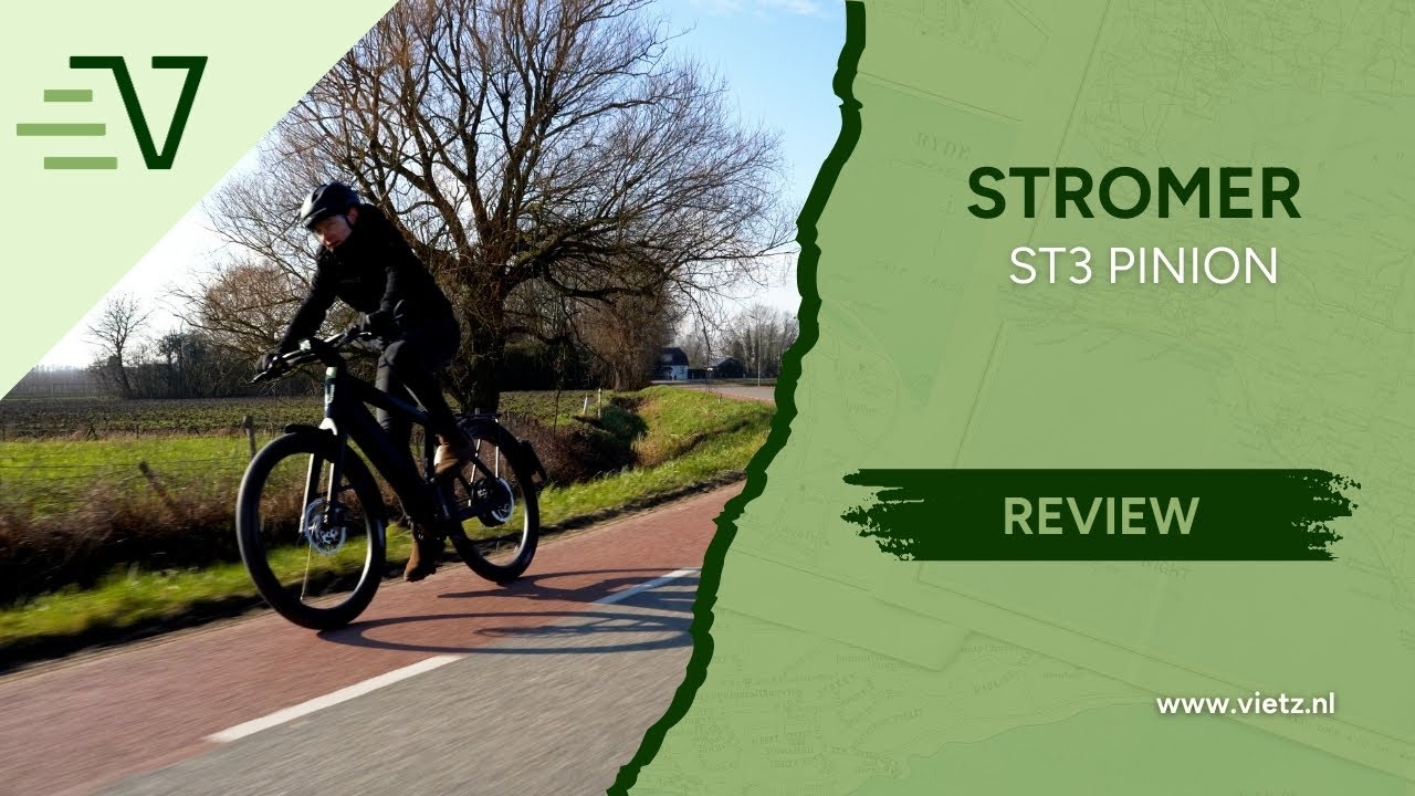 Stromer ST3 Pinion Getest: 45 km/u, Onderhoudsarm & Slim Vergrendeld!