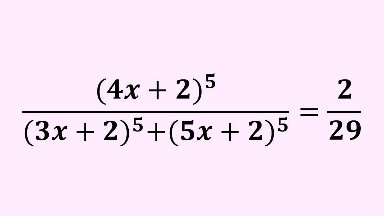 Solving An Amazing Algebra Problem | Can You Solve?