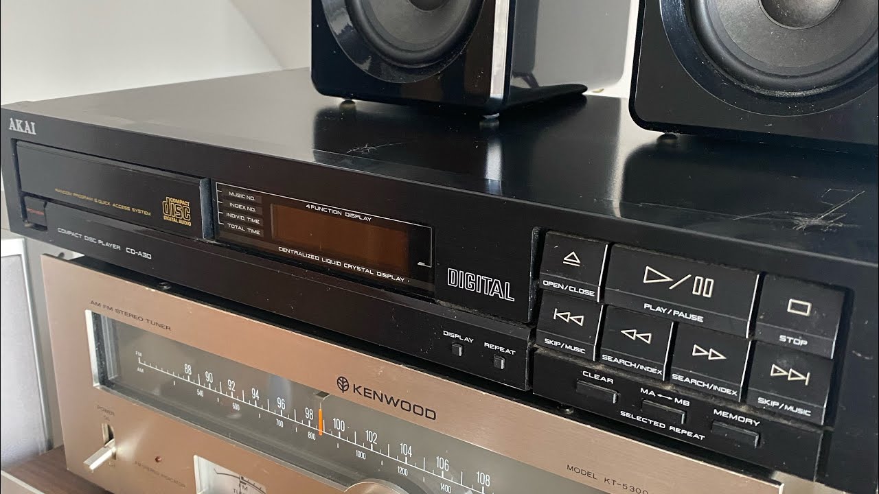 Akai CD-A30 CD player (1986)