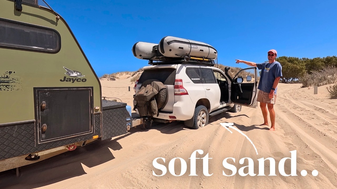 Bogged at Yardie Creek and the best snorkelling we have done. Exploring Cape Range National Park