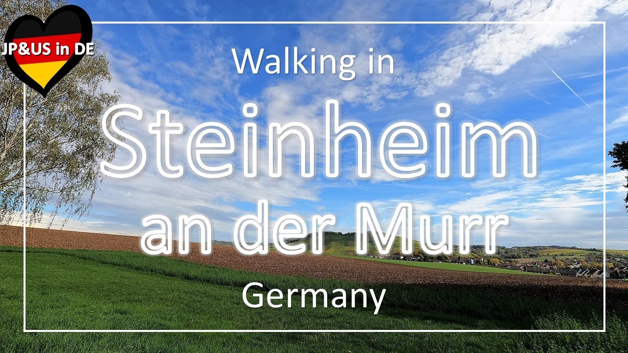 【Steinheim an der Murrドイツ】🇩🇪Walking in Steinheim an der Murr Germany / Day trip from Stuttgart