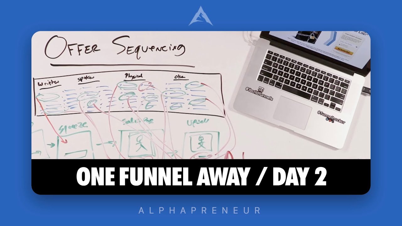 One Funnel Away Challenge : Day 2 : Your Flagship Framework : Alphapreneur Notes + Review