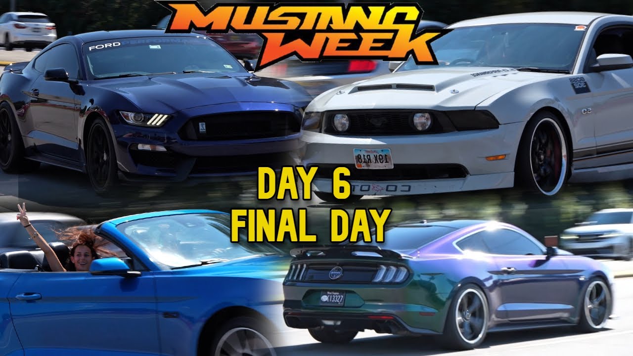 Crazy Mustang Fly-Bys | Mustang Week Full Sends + Cops