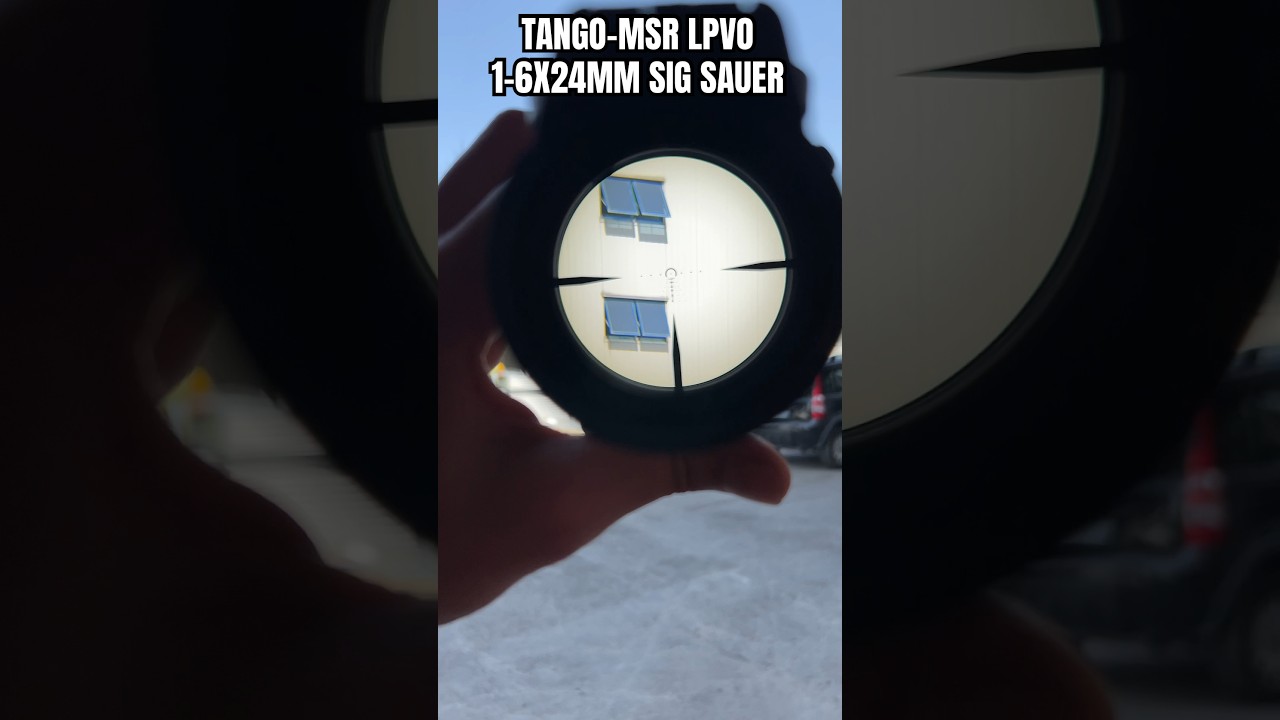ASMR Unboxing TANGO-MSR LPVO1-6X24mm Sig Sauer #asmr #optic #shorts #Unboxing #viral #precision