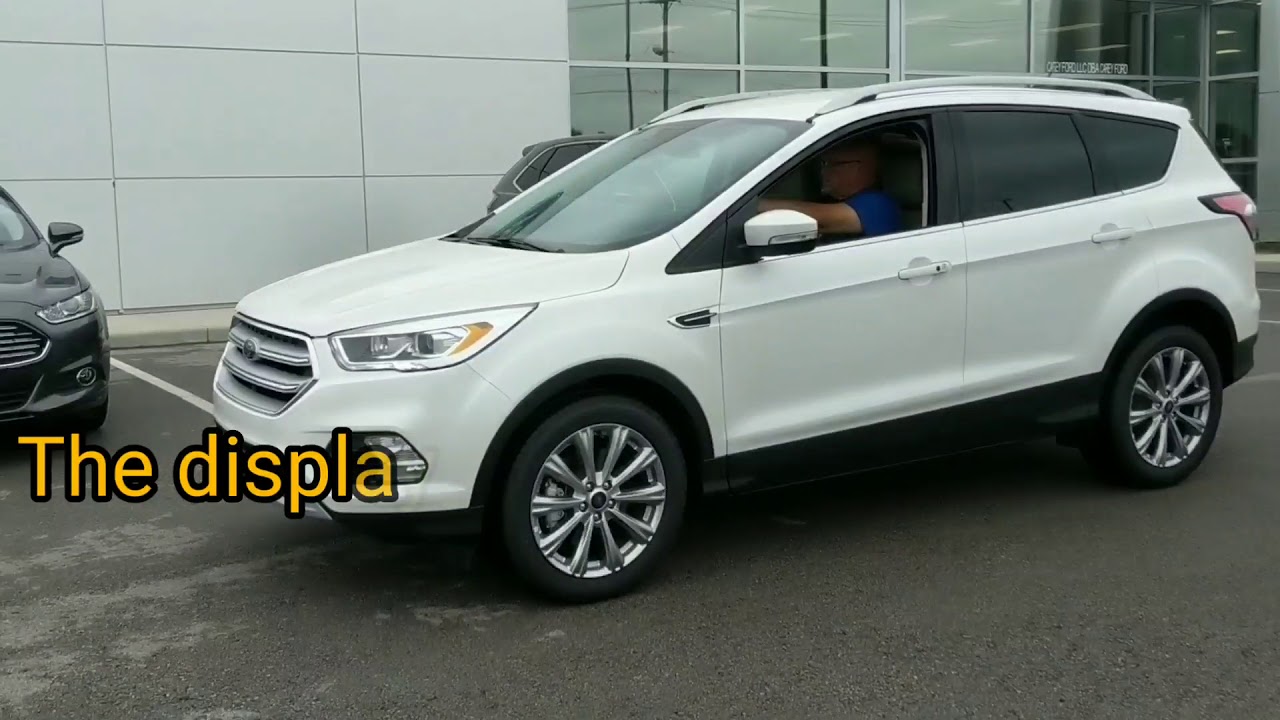 How the Active Park Assist works in the 2018 Ford Escape.