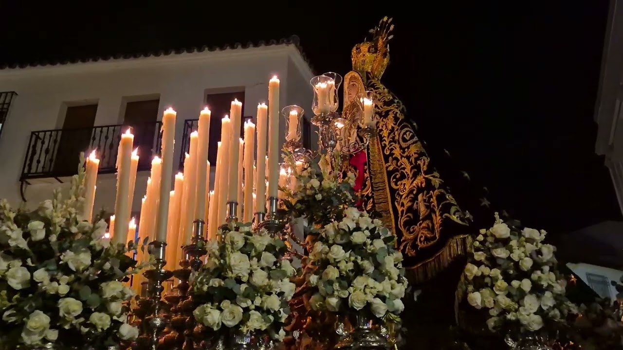 Virgen de los Dolores de Córdoba en el Vía Crucis Magno de Córdoba