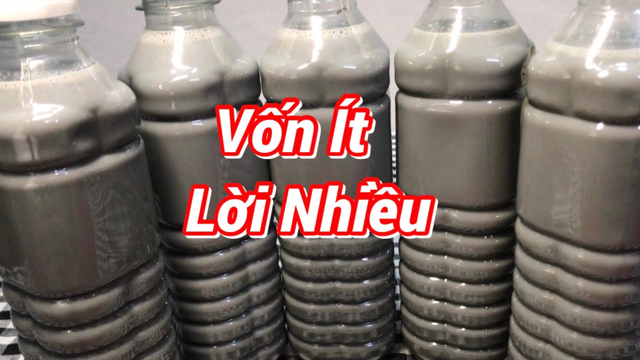 SỮA MÈ ĐEN - Bí Quyết Nấu Sữa Mè Đen Kinh Doanh, Vốn Ít Lời Nhiều || Cùng Mai Vào Bếp #53