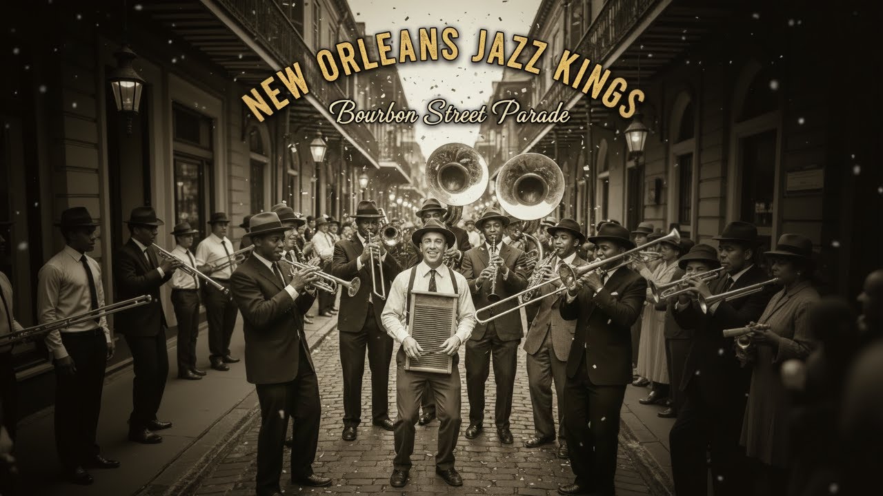 New Orleans Jazz Instrumentals | Lively Dixieland Brass Band Classics | Bourbon Street Vibes Vol. 02