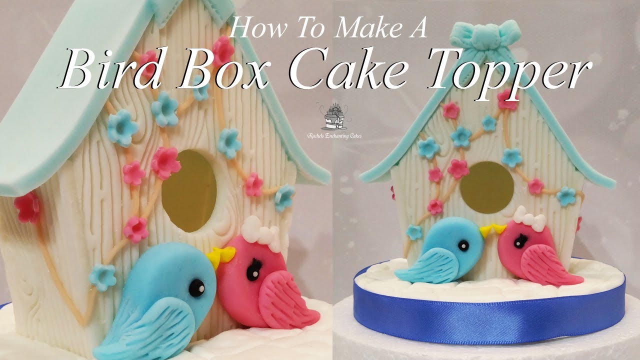 Love Birds Wedding Topper Fondant Designs for Cakes