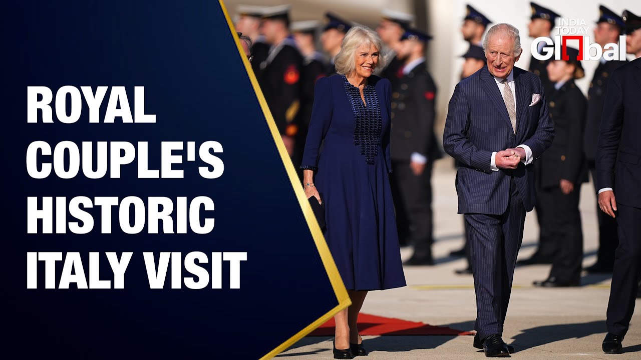 LIVE: King Charles & Queen Camilla's 4-Day State Visit to Italy | Rome, Vatican & Ravenna