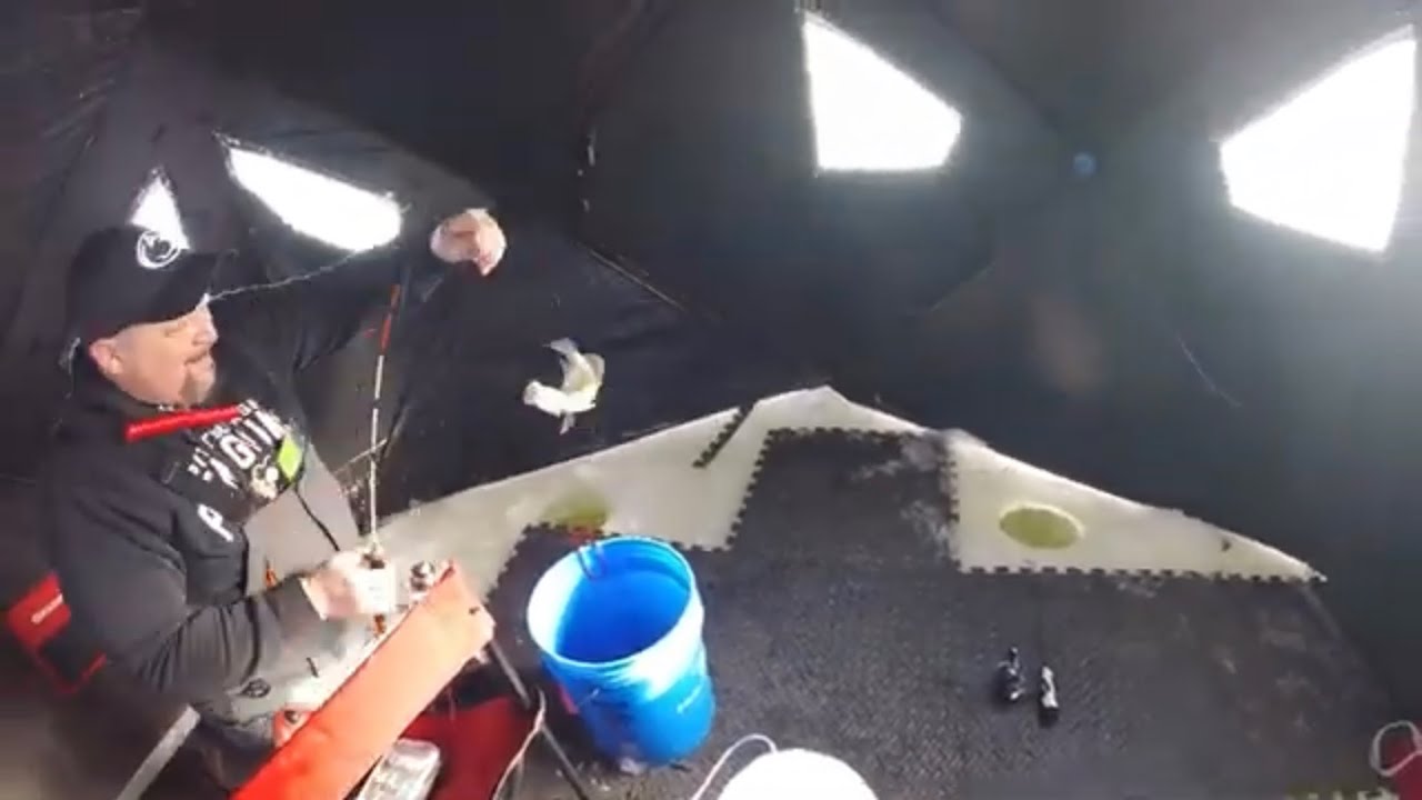 Ice Fishing in largest PA  HardWater Tournament ever!