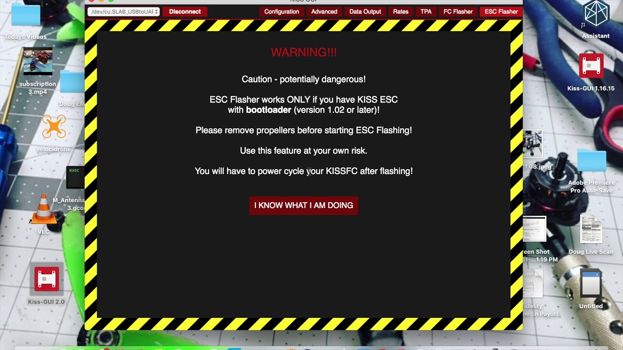 Flashing Kiss ESC 32A