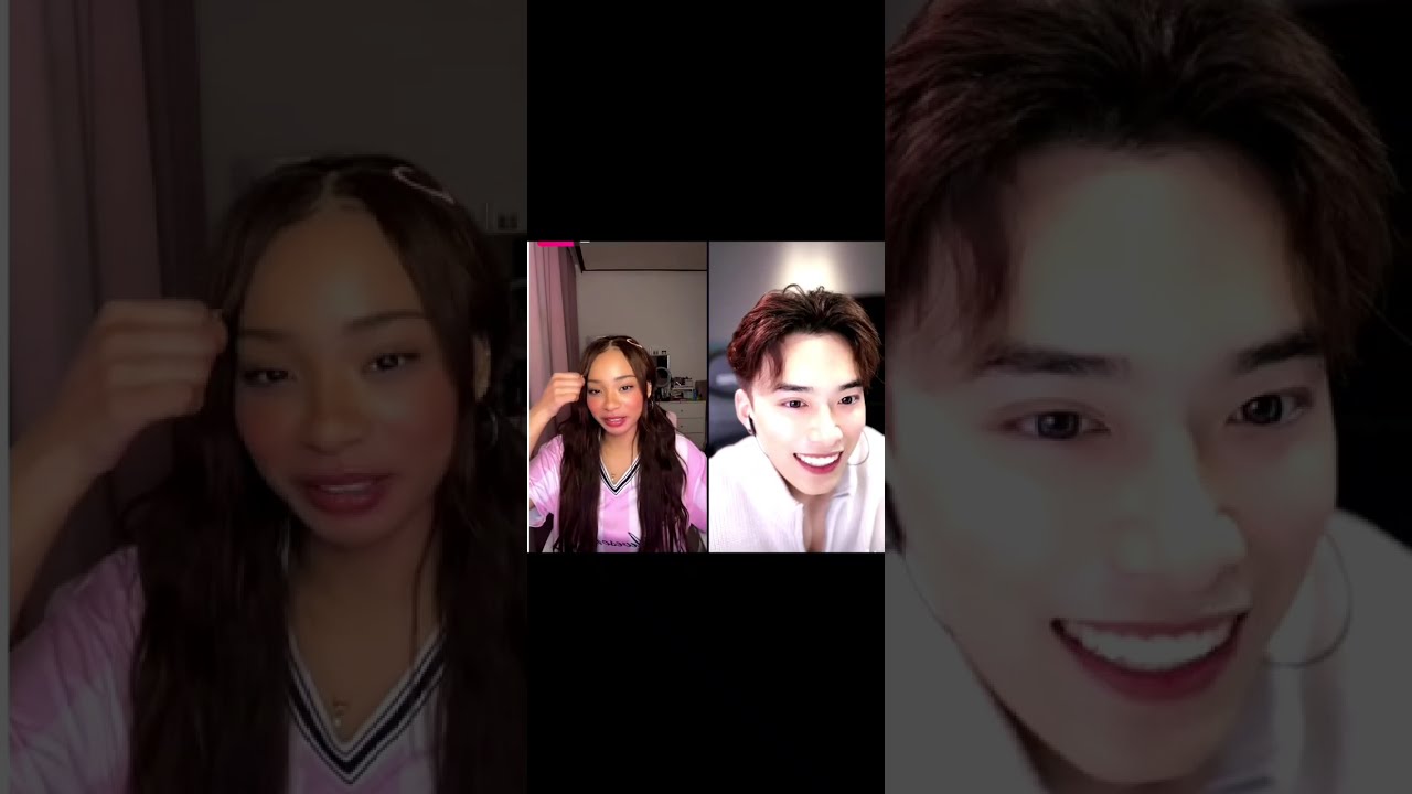 Queenie and Sean match 😊.. jumping jazz and aegyo penalty match 😊.. so fun😅..