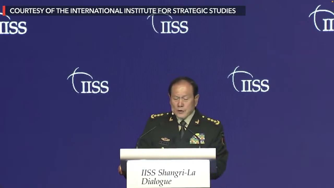 Chinese Defense Minister Wei Fenghe on China's vision for regional order